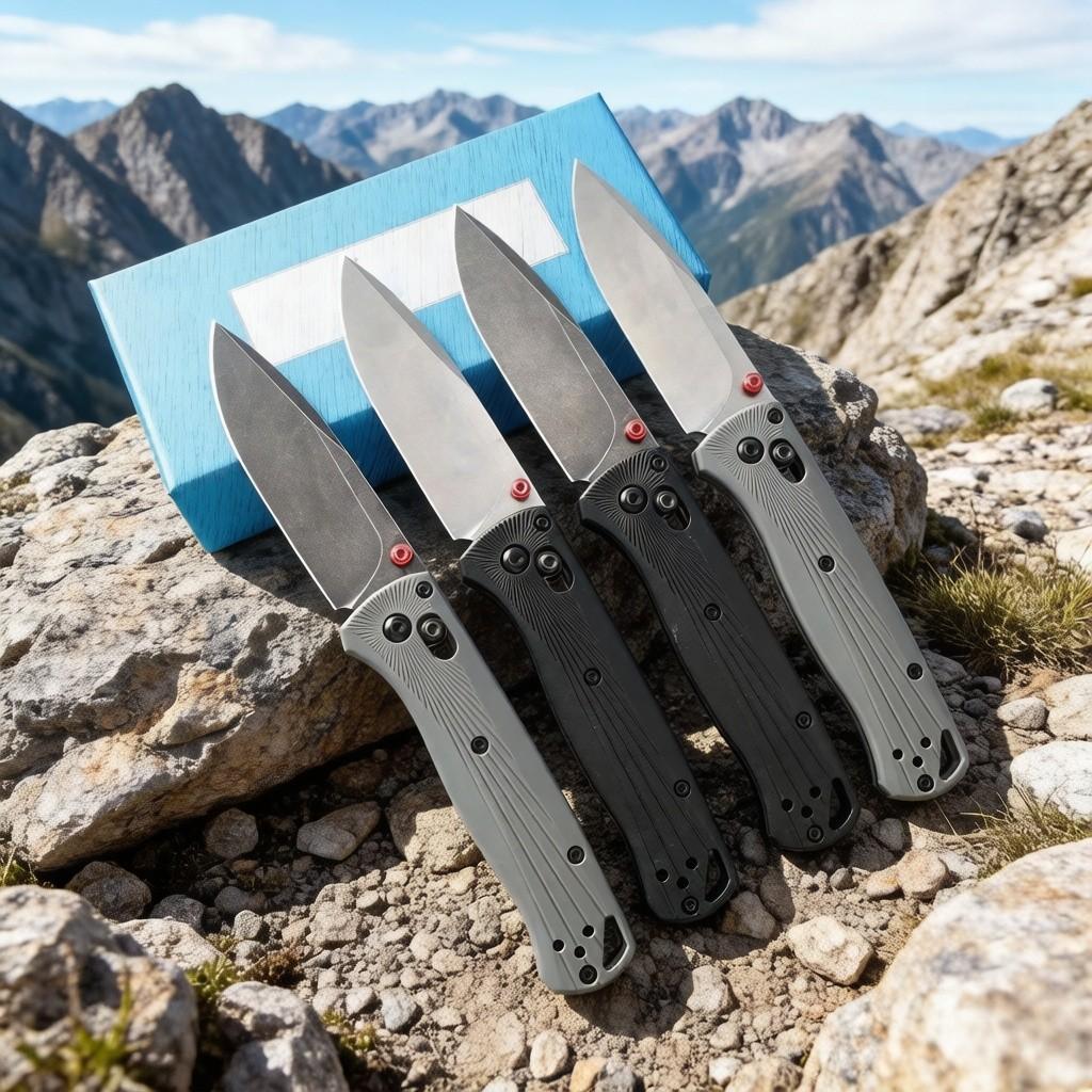 Multifunctional Edc Tool Pocket Knife Fruit Knife Non-Slip Handle Fashion Design Kitchen Essential for Camping Fishing Daily Use Good Gift