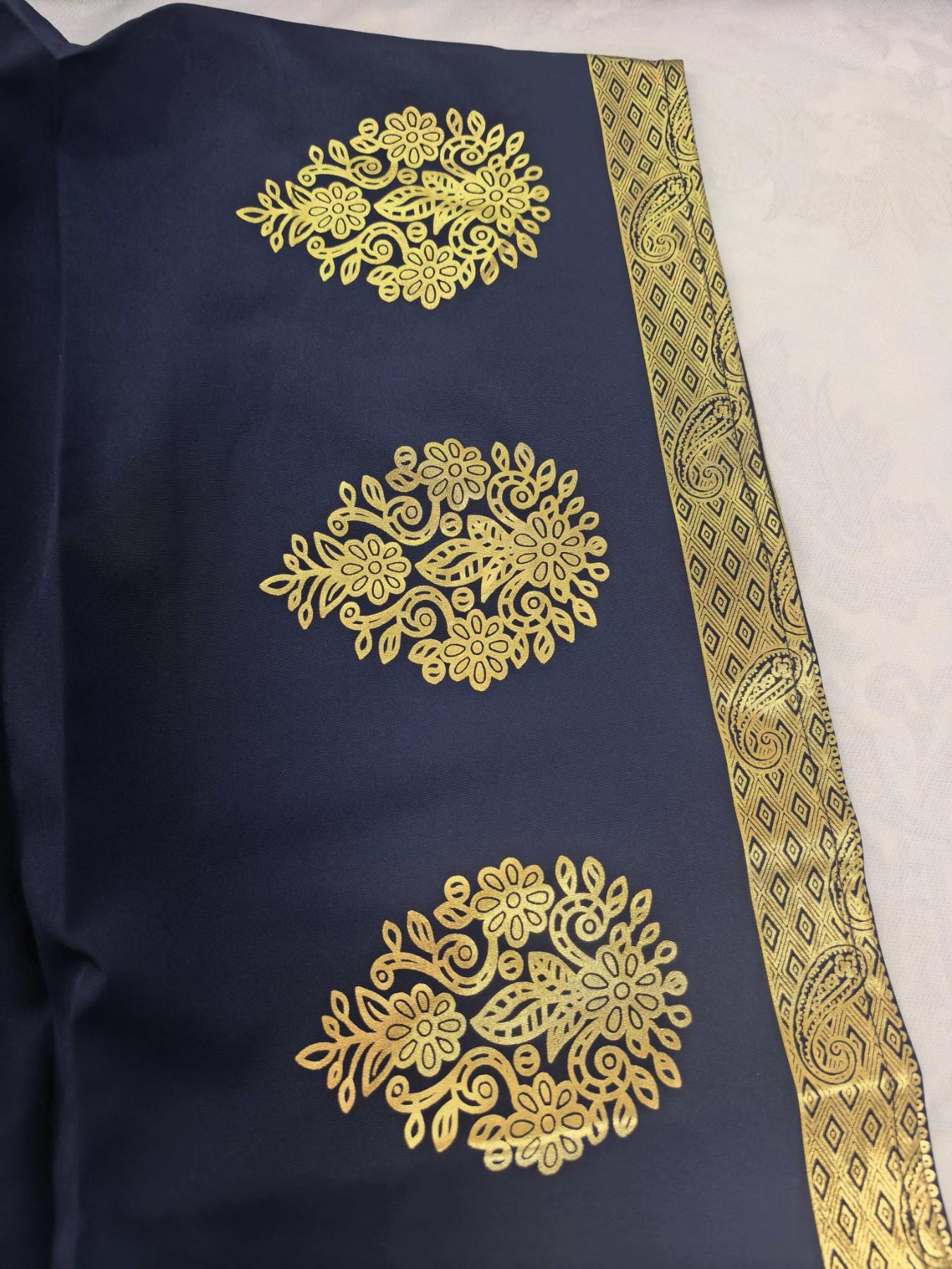 Muslim Women's Batwing Sleeve Long Robe, Embroidered Loose Fit Plus Size Dress, Cross-Border Export Fashion