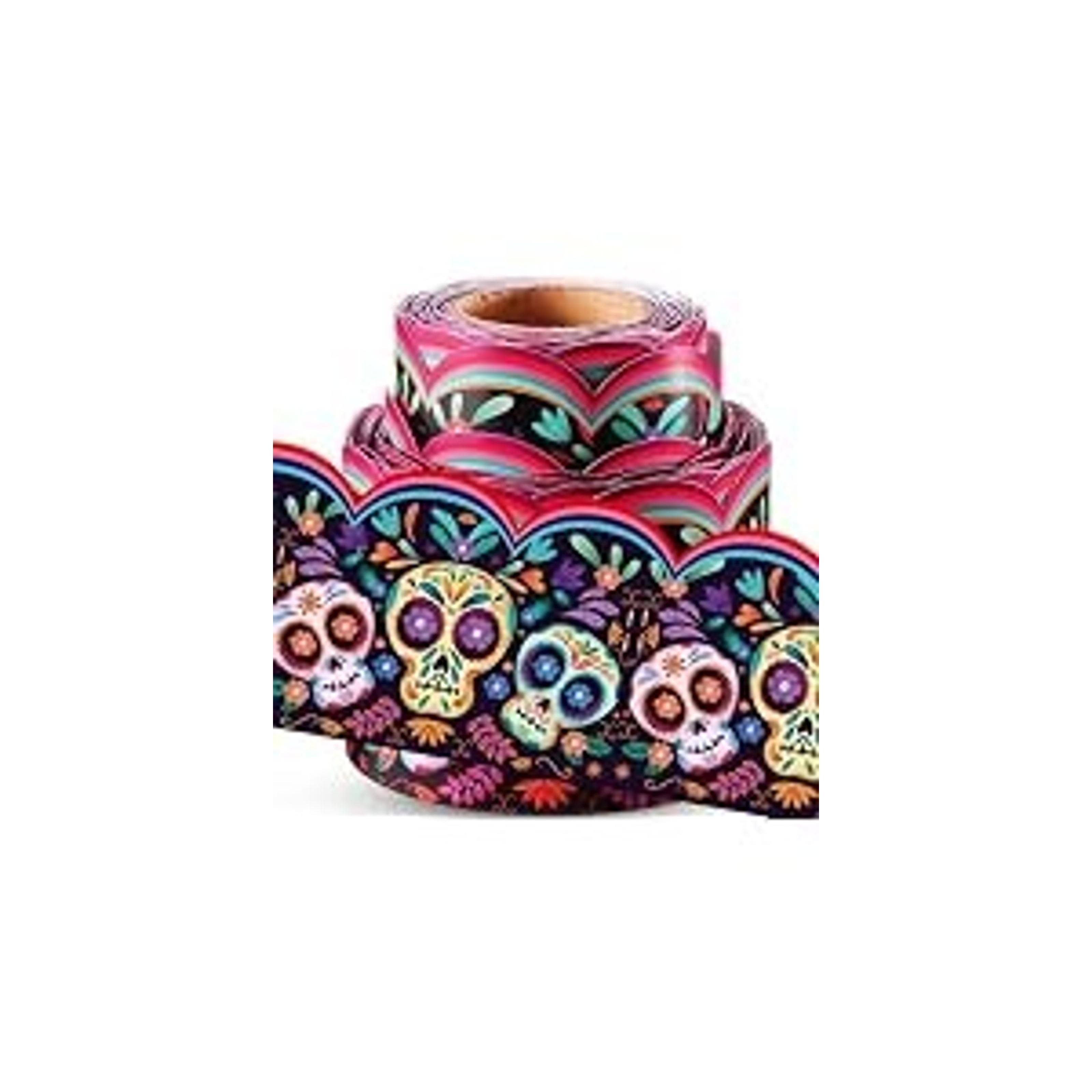 32.8 ft Mexican Bulletin Board Borders Spanish Bulletin Border Office Scalloped Trim for School Fiesta National Hispanic Heritage Month Party Decoration 32.8 ft Mexican Bulletin Board Borders Spanish Bulletin Border Office Scalloped Trim for School Fiesta National Hispanic Heritage Month Party Decoration