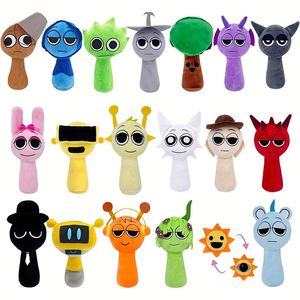More Than 8 Characters To Choose From, Sprunki Plush Toys, Creative ...