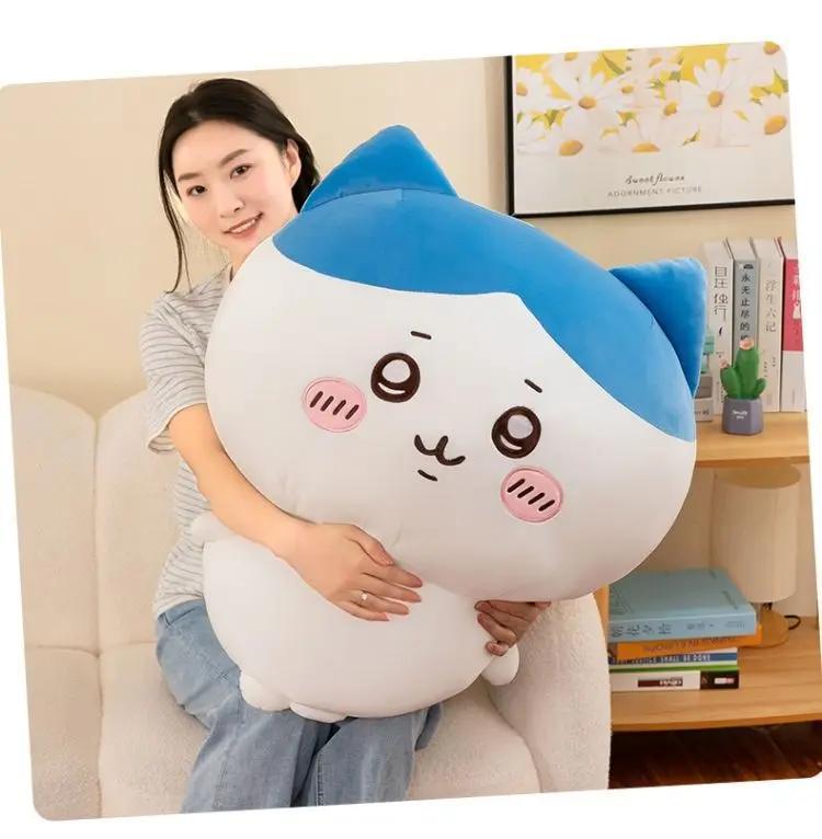 2026 new Chiikawa Usagi Hachiware Animation peripheral cartoon cute three-dimensional doll girl sleeping doll sofa pillow birthday gift Stuffed Animals