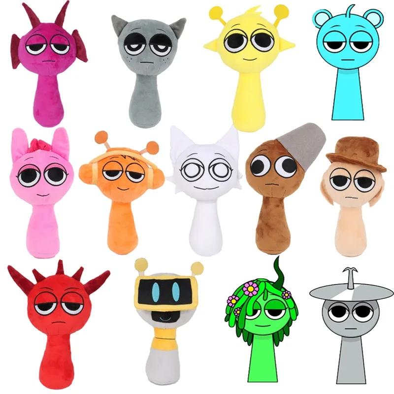 Sprunki Plush Stuffed Dolls Game Toys Cartoon Cute Soft Stuffed Incredibox Pillow Toy Kids Birthday Christmas Gifts