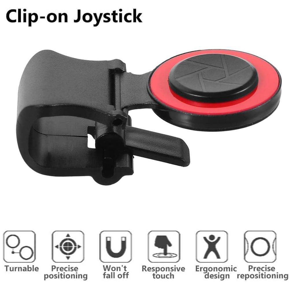 Wireless Bluetooth Game Controller for iPhone & Android - Portable Mobile Joystick for Touch Screen Gaming, Compact Travel Companion for iOS & Android Devices, Universal Gaming Pad for Enhanced Play.