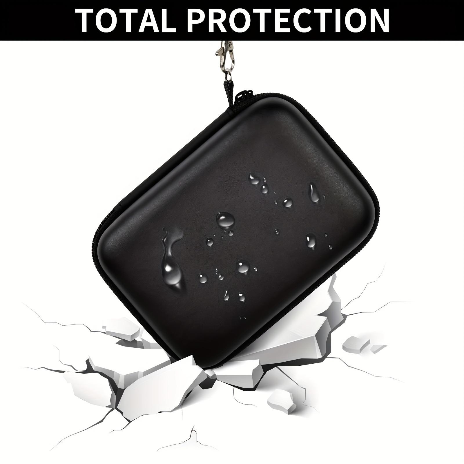 Retro Handheld Game Console Storage Case (Case Only), Handheld Game Console Storage Holder Durable Lightweight Organizer, Android Game Console Carrying Bag Compatible with RG353V/ RG35XX/RG353VS