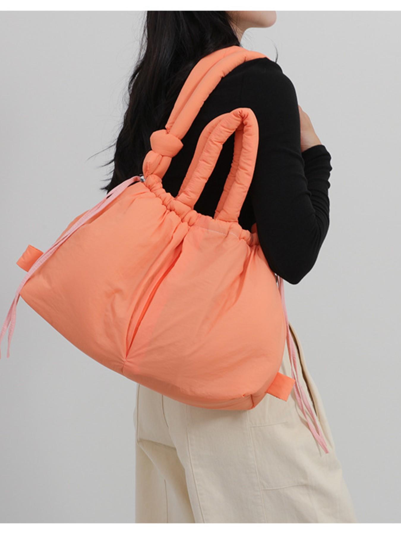 New Nylon Backpack for Women, Quilted Down Fashion Shoulder Bag, Casual All-Season Tote, Perfect for Travel and Commute