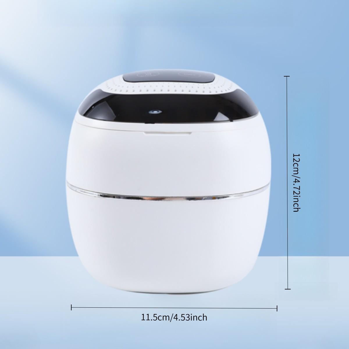 Ultrasonic Dental Retainer Cleaner, 45khz Ultrasonic Wave Technology, Three Cleaning Modes, Digital Timer Function, Capacity 180ML
