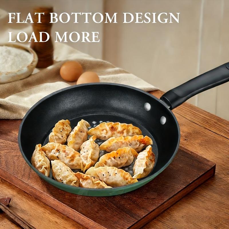 Non-stick durable multi-functional frying pan, thick bottom design, hand washing only, suitable for induction cookers and gas stoves