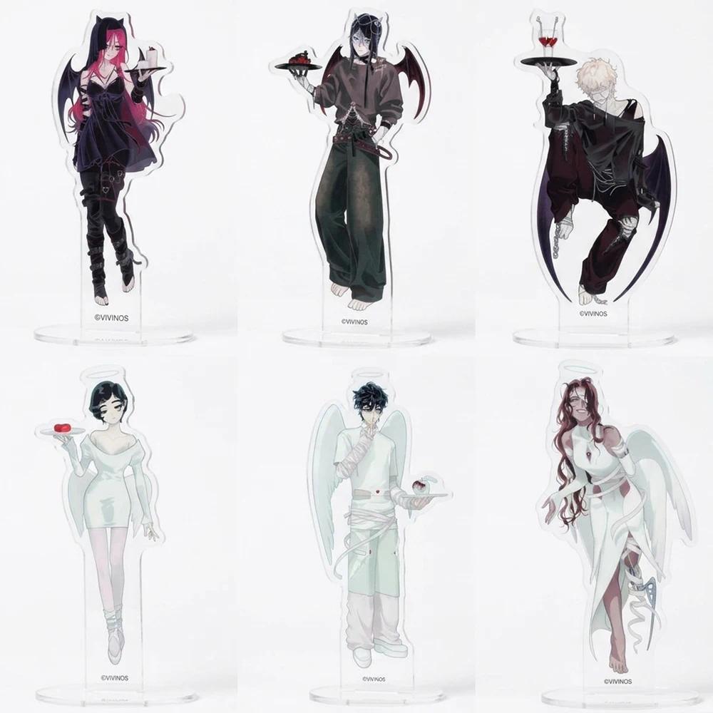 Anime ALIEN STAGE Mizi Luka Ivan Hyuna Till Sua Cosplay Figure Stand Acrylic Standing Plate Model Desktop Collect Decoration