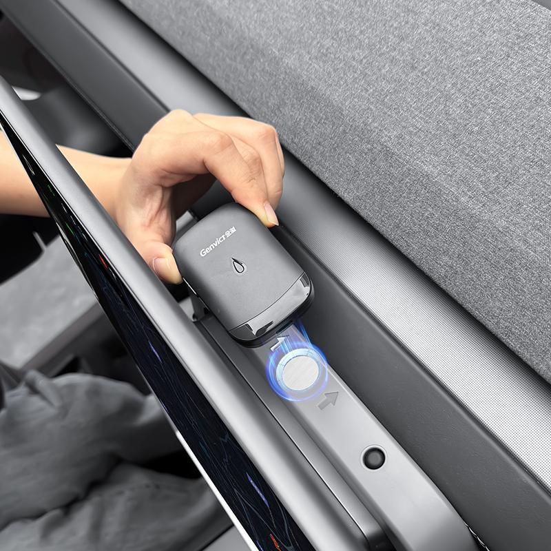 [ Tesla Organizer Box Pro ] Magnetic Center Console Organizer for Tesla Model 3 Highland 2024-2026 & Model Y Juniper 2025-2026, Under Screen Storage Organizer, Custom Fit Accessories, Not Fit 2017-2023 Model 3 & 2021-2024 Model Y, Vehicle Organizer, Car O
