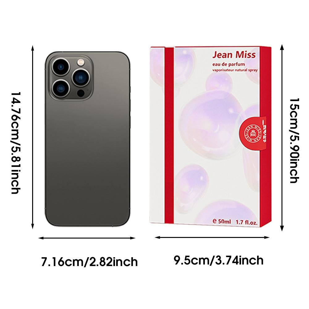 50ml Women's Perfume, Long Lasting Elegant Light Fragrance for Women, Daily Use Fragrance for Party, Daily Clothing Decor, Birthday Gift