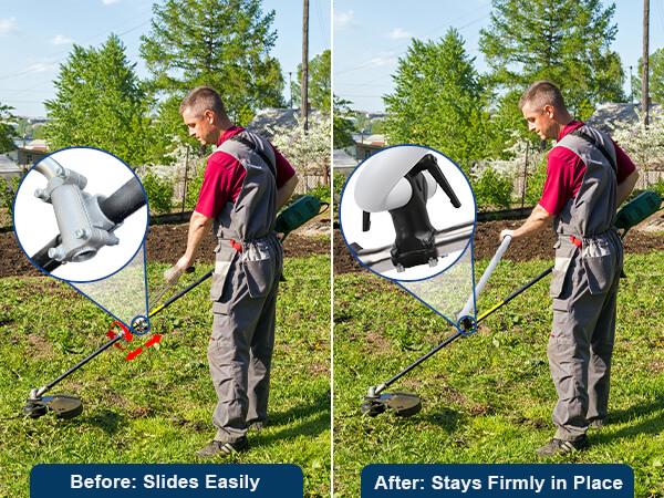 AltitudeCraft Upgraded Trimmer Handle – Ergonomic Back Saver Lawn Cutting Handle Grip, Universal Grass & Weed Trimmer Handle for Easy Yard Work – Garden Tool (Patented) AltitudeCraft Upgraded Trimmer Handle – Ergonomic Back Saver Lawn Cutting Handle Grip, Universal Grass & Weed Trimmer Handle for Easy Yard Work – Garden Tool (Patented)