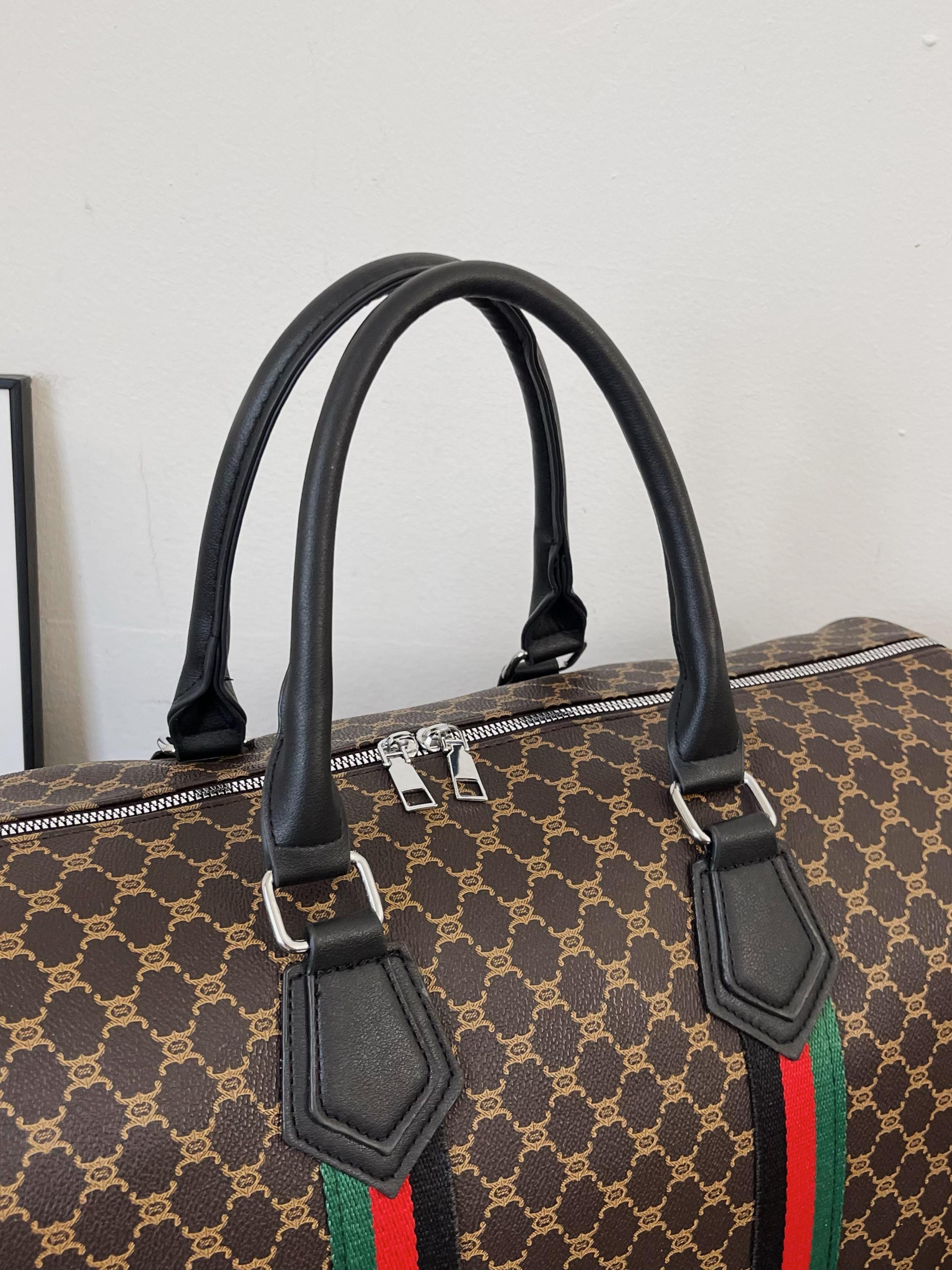 17.32x9.44x10.62 Inch Travel Tote Bag, Multi-Functional Commuter Handbag, Large Capacity Luggage Storage Bag, Lightweight Student Duffel Bag