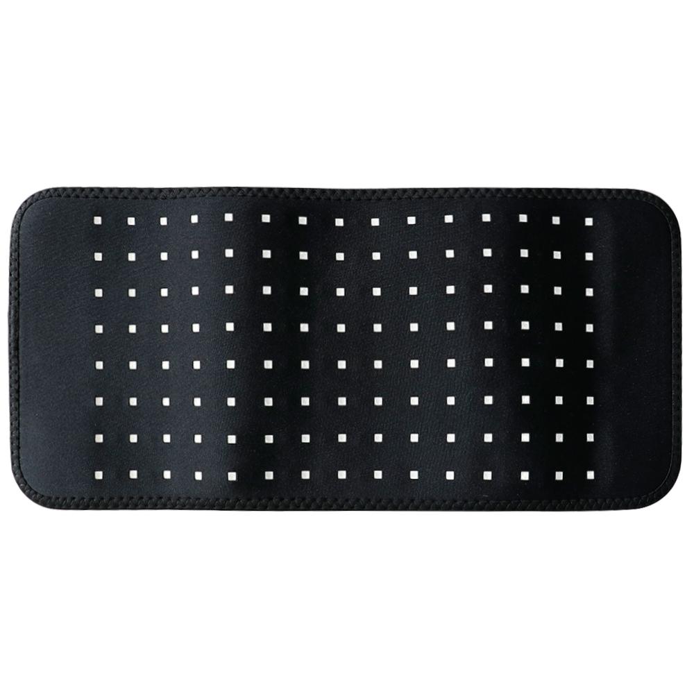 120 LEDs Red Light Infrared Therapy Belt 850nm 660nm Back Legs Arms Burn Fat Wrap Slimming Machine Waist Heat Pad Warming Uterus Stomach 5 Brightness Levels Home Physiotherapy