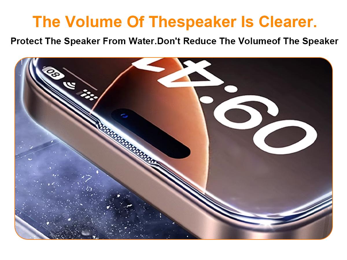 One Fish Screen Protector 2 Pack, For Samsung, iPhone, Electroplating Oleophobic Layer, Protection of Privacy,Crystal Clear, Scratch-Resistant, Ultra-Smooth Touch..