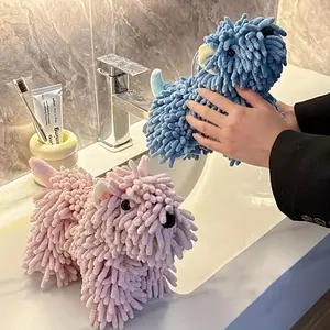 2026 New Adorable Puppy Hand Towels  | Wall-Mounted | Kitchen/Bathroom Cute Decor