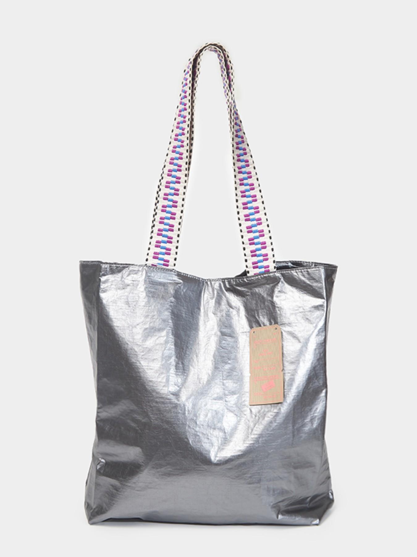 Women's Tyvek Material Shoulder Bag, Fashionable Style Medium Size Waterproof Shopping Bag, Stylish Daily Use Accessory