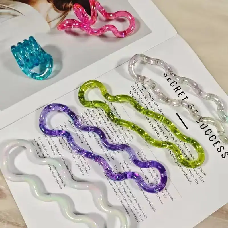 Tangle Fidget Gifts Ornament Cor Transformation Toys Finger Rope Toys Creative Party Gifts Stress Relieving Tangle Rope