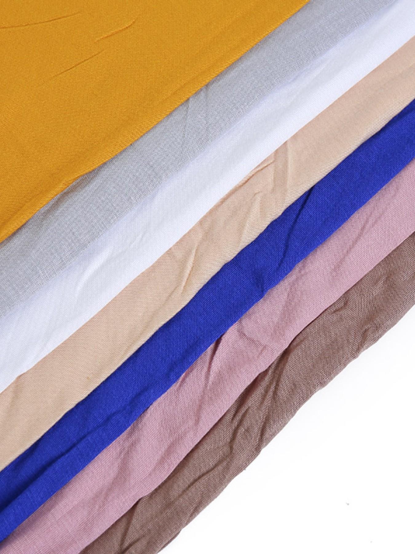 Women's Soft Jersey Hijab, Classic Long Shawl Wrap & Headscarf, Perfect for Any Occasion, Comfortable Muslim Hijab for Women