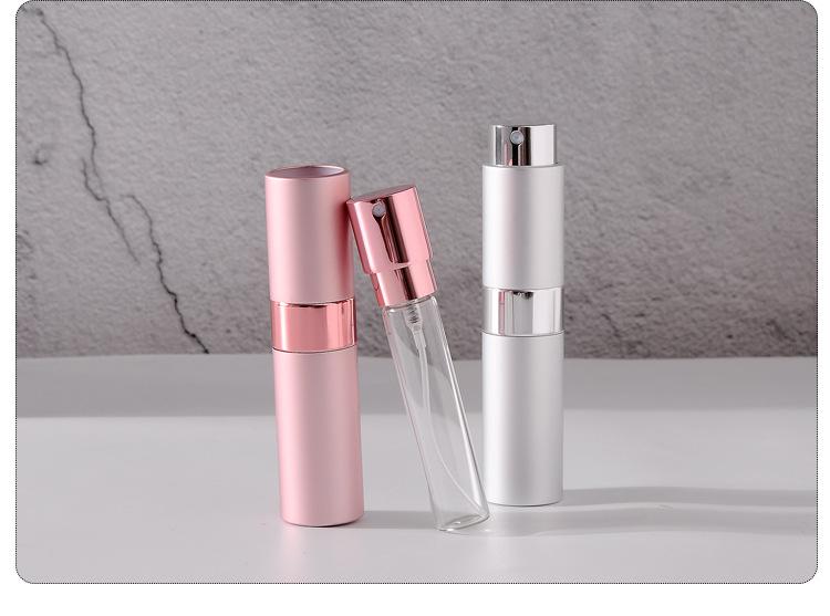 3pcs 8ml Refillable Perfume Atomizer Bottle Lightweight Travel Spray Bottles with Funnel Leak-Proof Empty Cologne Container for Traveling, Daily Use & Essential Oils Glass