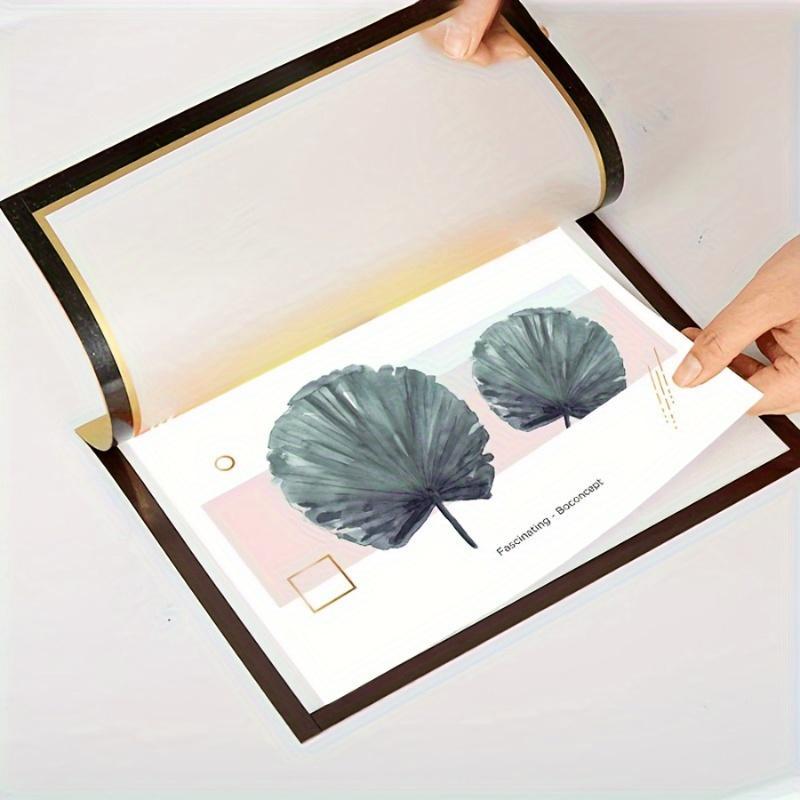 5pc Business License Award Frame, Magnetic Display Poster, Soft Frame Stick, Wall Use, Casual Style, No Ca_prop_65 Features