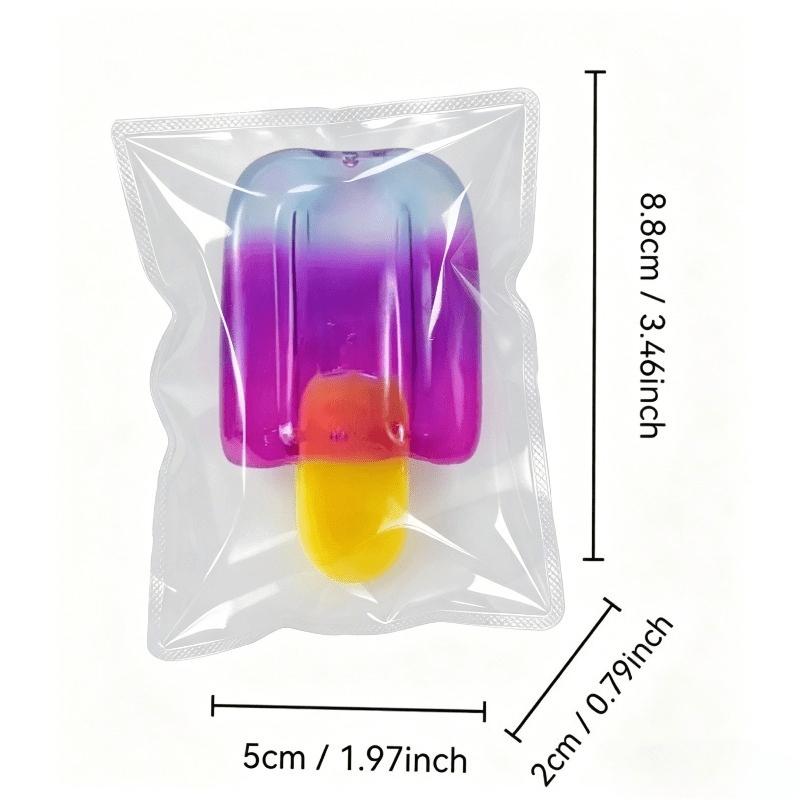 1/2/3pcs！Cone-Shaped Squeeze Toys, Ice Cream Shaped Stress Relievers, Boys And Girls Dress-Up Toys Food, Snack Theme Birthday Party Gift, Unique Present, Soft Toy Slow Rebound Squishy Sensory Toy