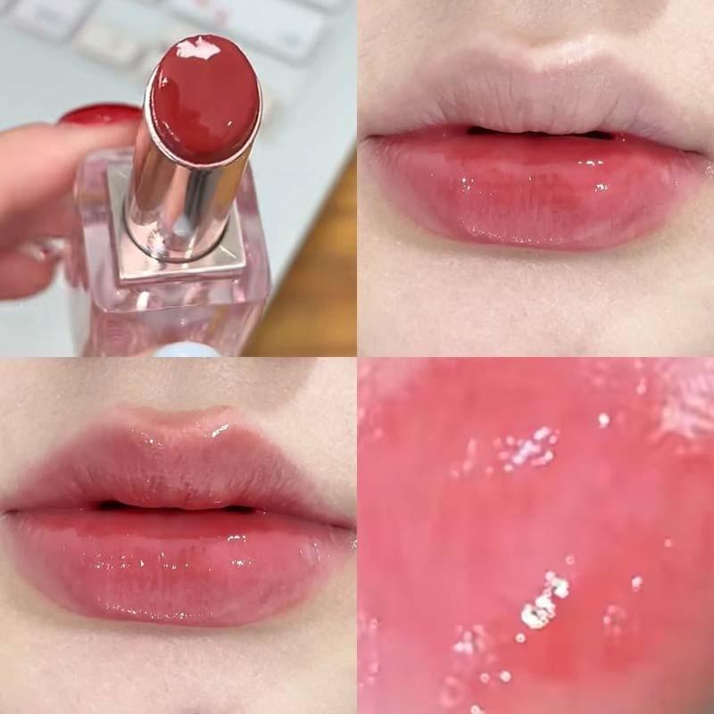Highly moisturizing lipstick provides long-lasting hydration and repair for dry lips. The smooth, creamy texture applies easily, offers rich color payoff, and is long-lasting and smudge-proof, creating plump, soft lips. A must-have gift for Mother's Day.