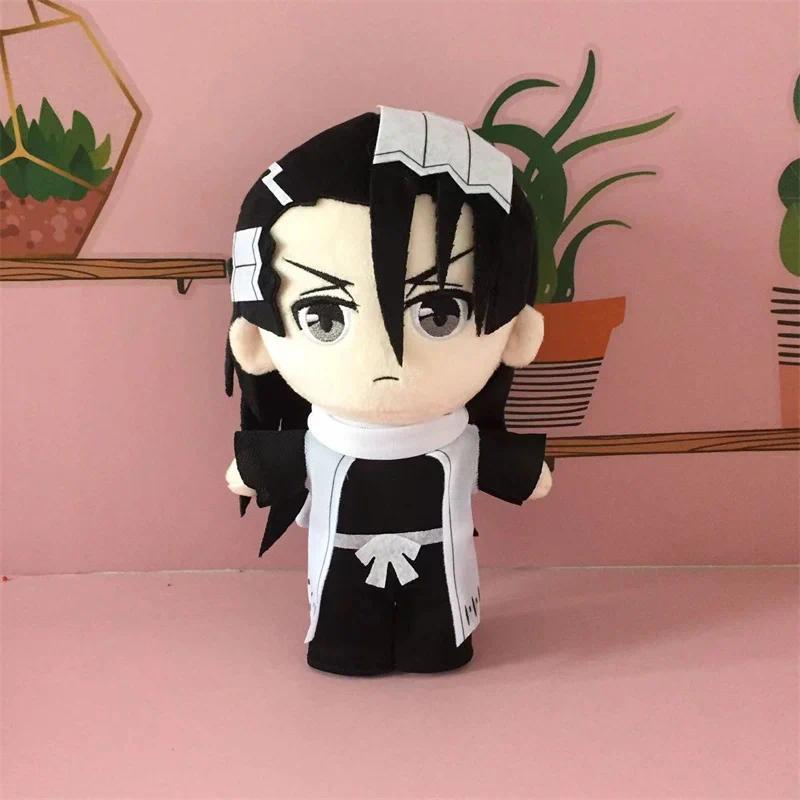 Bleach Anime Soft Fabric Stuffed Plush Toys - 20cm Kurosaki Ichigo, Kuchiki Rukia, Kuchiki Byakuya, Ichimaru Gin Unisex Cosplay Plushies, Christmas Gifts for Classic Toy Enthusiasts