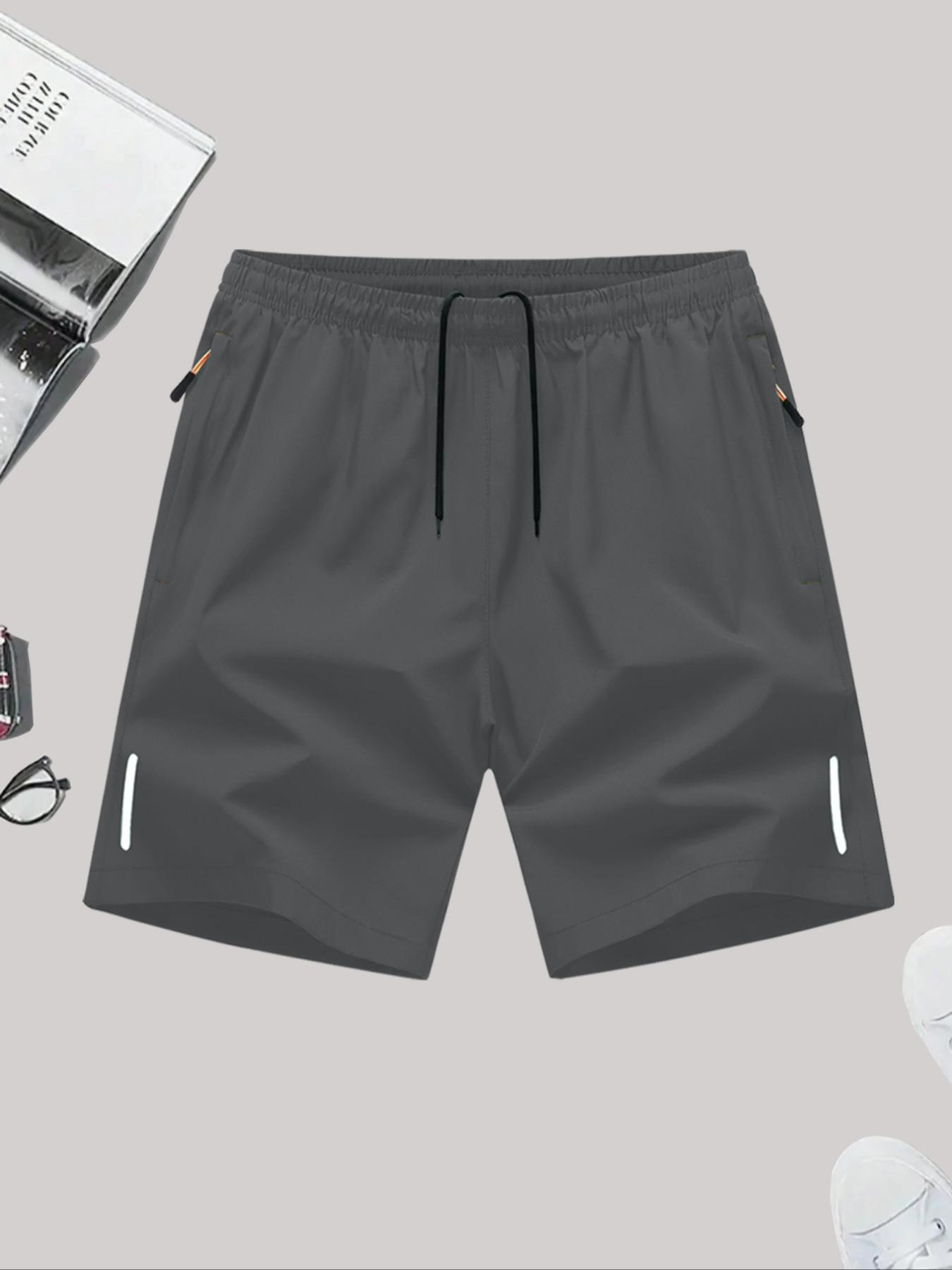 Men's Casual Sports Shorts, Quick-Drying Running Fitness Training Breathable Fashion Printed Knee Length Pants