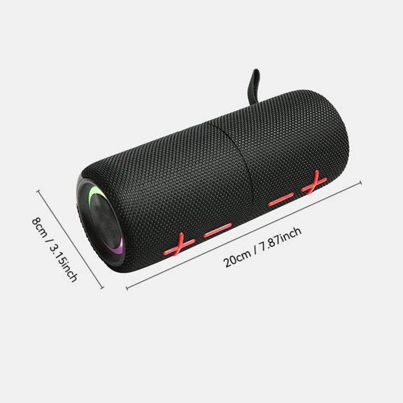 2-In-1 Magnetic Wireless Speaker, High-Fidelity Sound, Ipx6 Waterproof, 24-Hour Battery Life, Perfect for Outdoor Use & Travel
