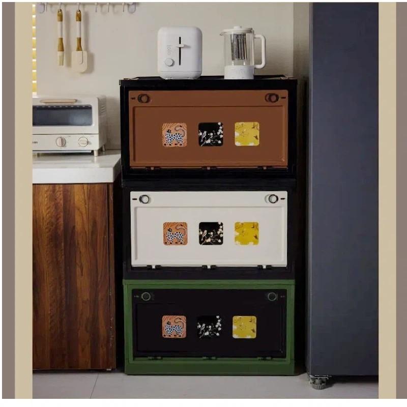 Modular Foldable Storage  | Stackable Design & Dustproof Lid | For Bedroom, Closet & Small Spaces | Dustproof Storage Box