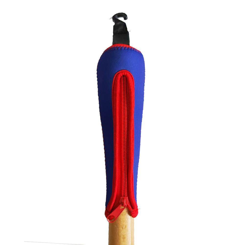 Baseball Bat Handle Cover, Baseball & Softball Handle Cover Cushy Zippered Sleeve for Grip Replacement, Bat Grip Wrap, Vehicle Protector