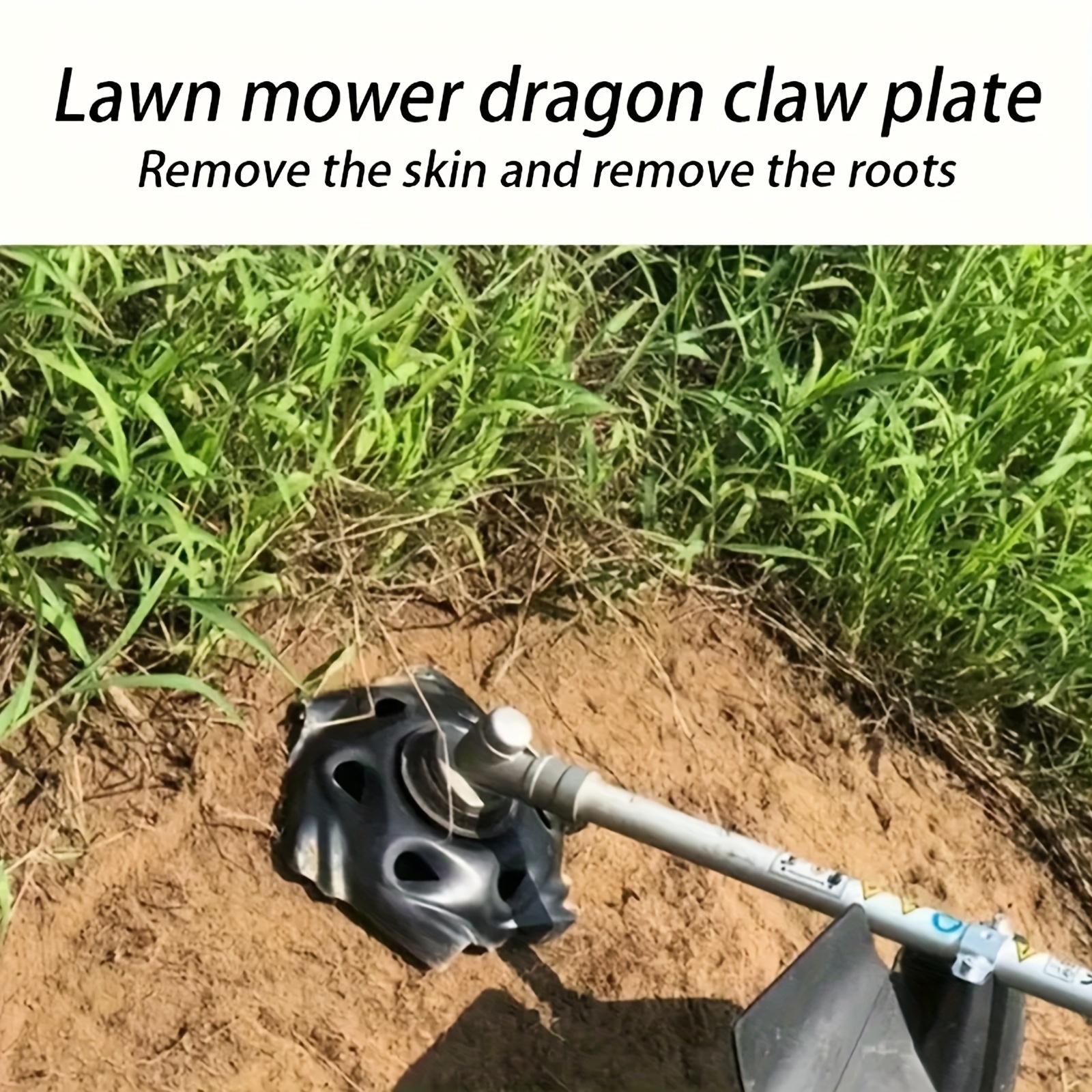 Heavy Duty Metal Weeding Blade – Dragon Claw Lawn Mower Attachment for Fast Weed Removal,Durable Steel Cutter Head for Trimmer and Weeder,High Efficiency Garden Tool for Yard,Landscape,DIY,Commercial Use,Sturdy,Long Lasting,Lawn Care Accessory