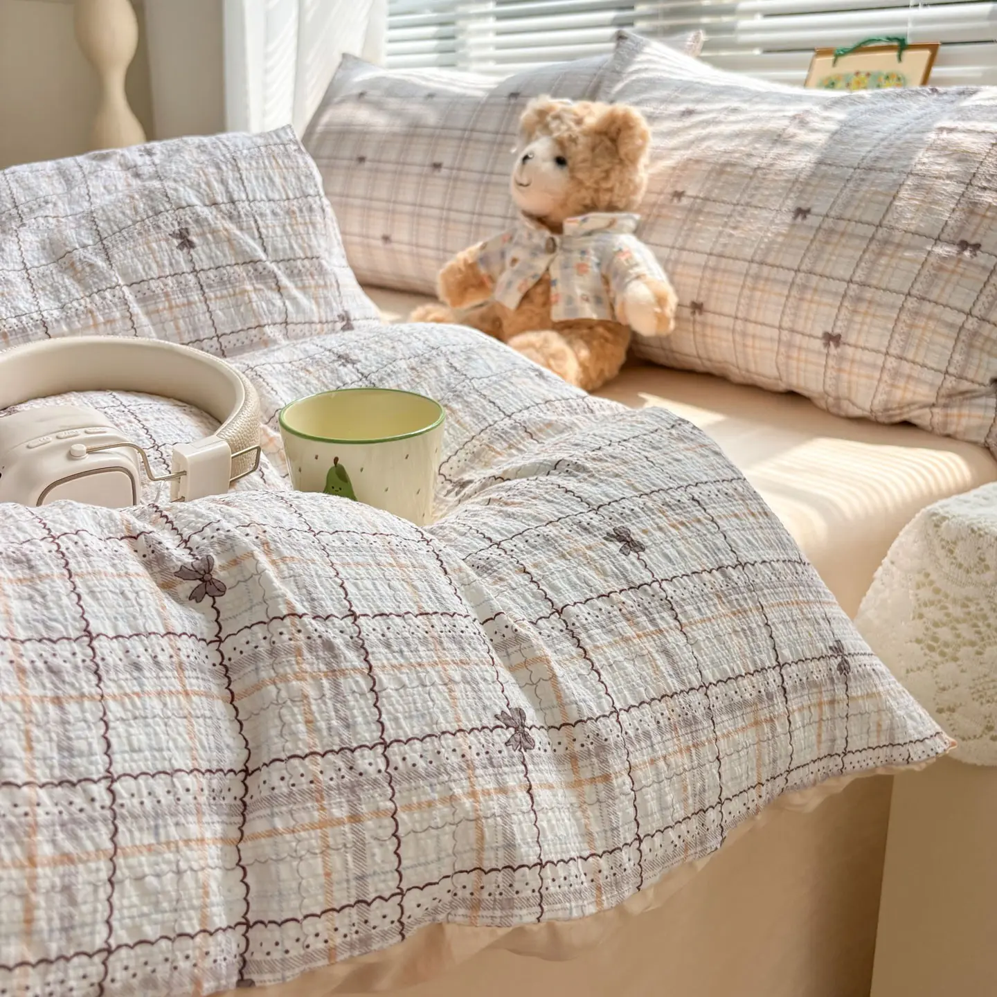 4pcs Floral Print Bedroom Bedding Set, Soft and Breathable, Includes Sheet + Duvet Cover + Pillowcases, Home Use, Soft Bedding Sets