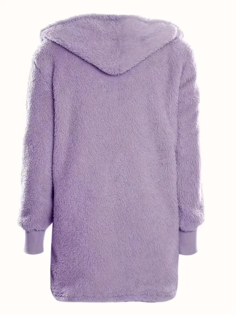 Women's Solid Color Plush Three-piece Pyjama Set, Fluffy Pajamas, Casual Comfy V Neck Cami Top & Hooded Coat & Tie Front Shorts Loungewear Set, Pajama Sets Women, Women's Sleepwear for Winter, Fluffy Pajamas, Cute Pajama Sets, Sleep Sets, Womenswear, Pjs Women's Solid Color Plush Three-piece Pyjama Set, Fluffy Pajamas, Casual Comfy V Neck Cami Top & Hooded Coat & Tie Front Shorts Loungewear Set, Pajama Sets Women, Women's Sleepwear for Winter, Fluffy Pajamas, Cute Pajama Sets, Sleep Sets, Womenswear, Pjs