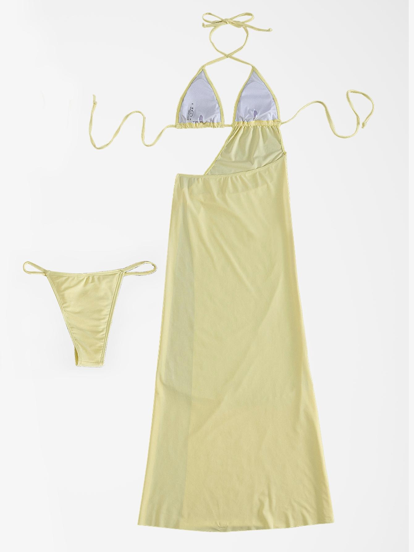 Women's Black One-Shoulder Sleeveless High Slit Maxi Dress with Gold Starfish Metal Accent - Side Cutout Sexy Party Dress for Nightclub, Beach Vacation, Festival Rave