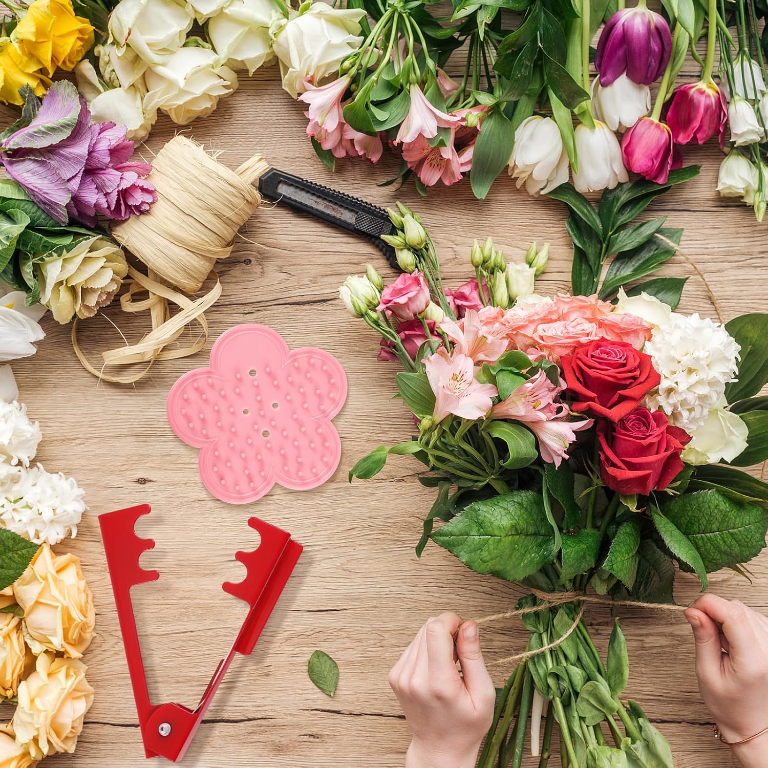 2 Sets Rose Thorn Stripper Tool, Rose Stem Leaf Thorn Stripper Tool Kit Floral Stem Remover Crafting Tools for Valentine's Day and Mother's Day DIY Florist Garden Floral(,Red) 2 Sets Rose Thorn Stripper Tool, Rose Stem Leaf Thorn Stripper Tool Kit Floral Stem Remover Crafting Tools for Valentine's Day and Mother's Day DIY Florist Garden Floral(,Red)