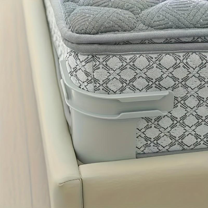 4-Piece Bed Sheet Holder Set, Durable PP Plastic Corner Straps, Adjustable Clips, Fits All Mattress Sizes, Compact Design, Easy Installation