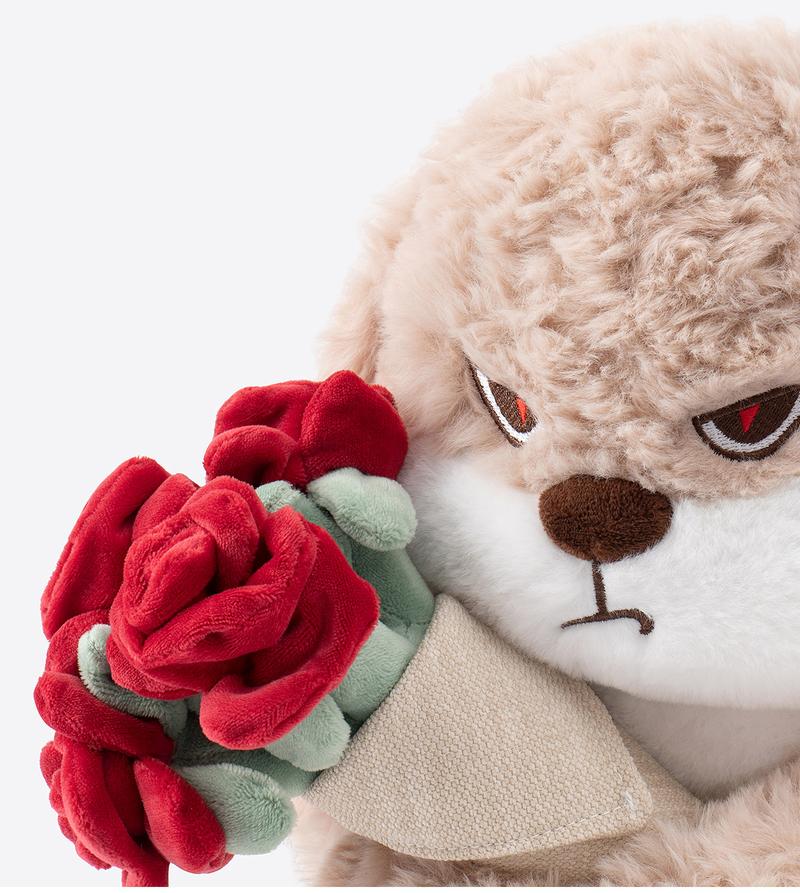 【ZEIO TOYS】RoseDiuDiu  plush toy rabbit doll cute rabbit baby doll soothing doll for boys and girls birthday gift, holiday gift, gift for giving cat hunting Cool Drop