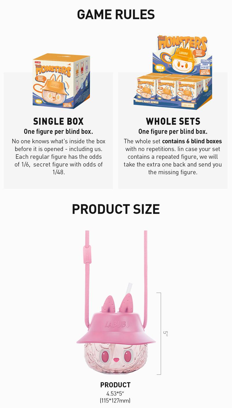POP MART THE MONSTERS Wacky Mart Series-Tumbler Blind Box