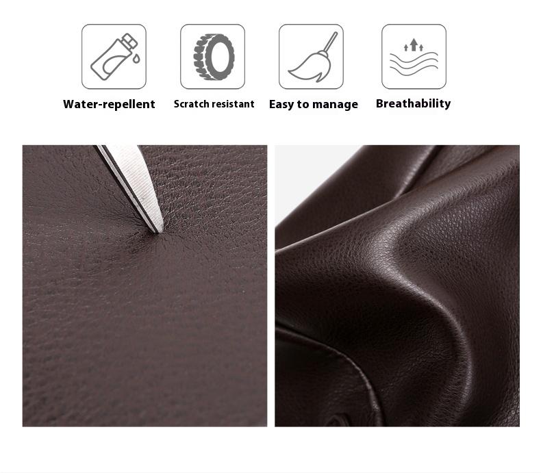 Men's Square Crossbody Bag, PU Leather Shoulder Bag, Stylish Casual Chest Messenger Bag, Durable and Versatile Accessory for Daily Use, Belt Shoulder Bags