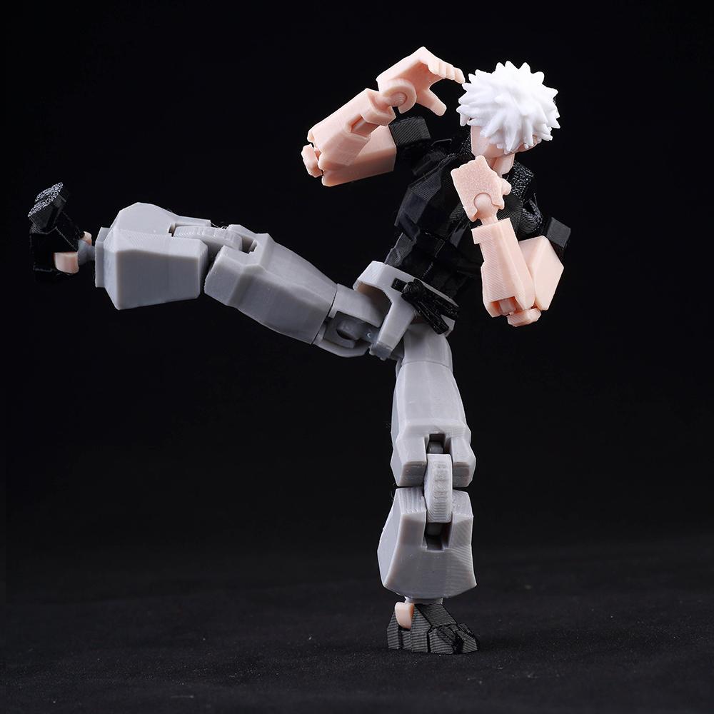 9L3D Printed Titan 13 Jujutsu Kaisen Mahoraga Figure Dummy 13 Lucky 13 Multi-Jointed Poseable Anime Model Collectible Toys Gifts