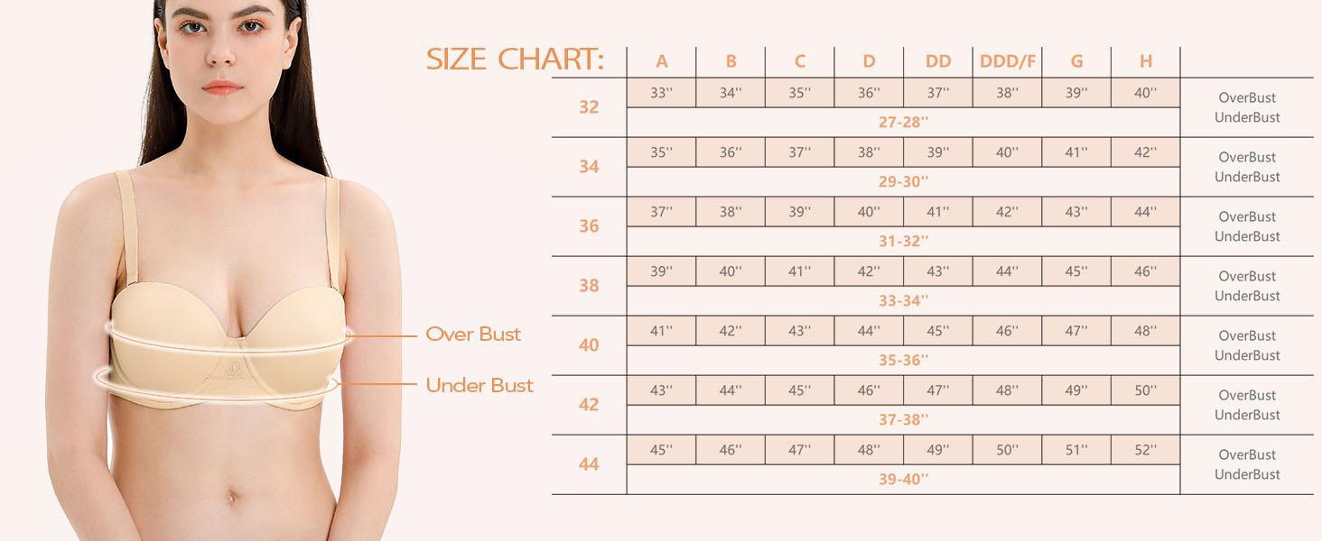 Wingslove Women's Solid Color Detachable Straps Comfort Full Figure Underwire Basic Bra