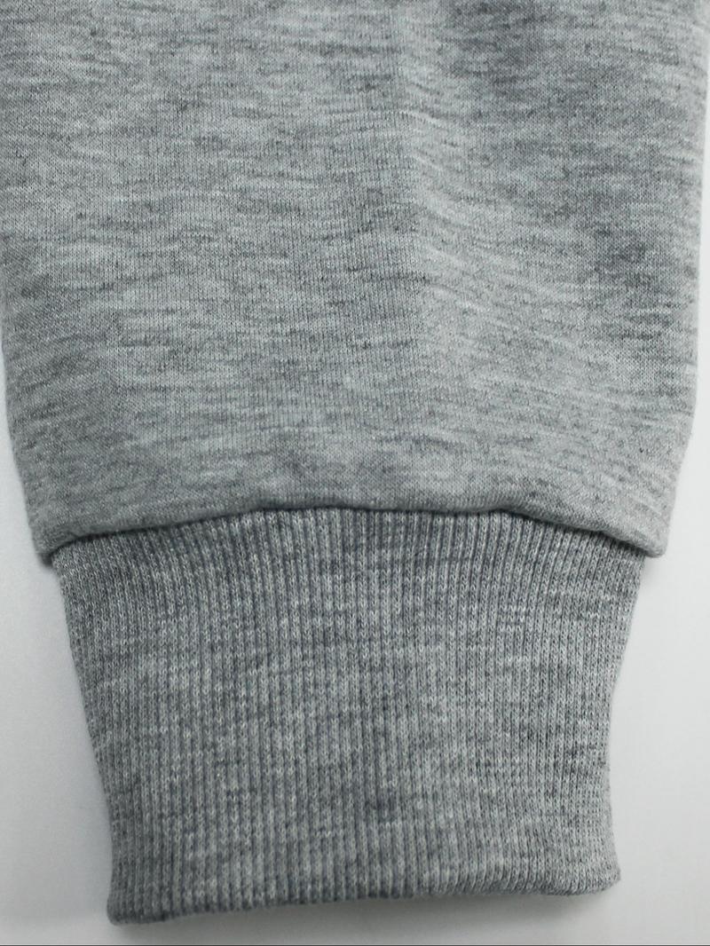 Women's Casual Hooded Sweatshirt Set, Long Sleeve Plain Pullover, Fitted Pants, Fall & Winter Streetwear, 2 Piece