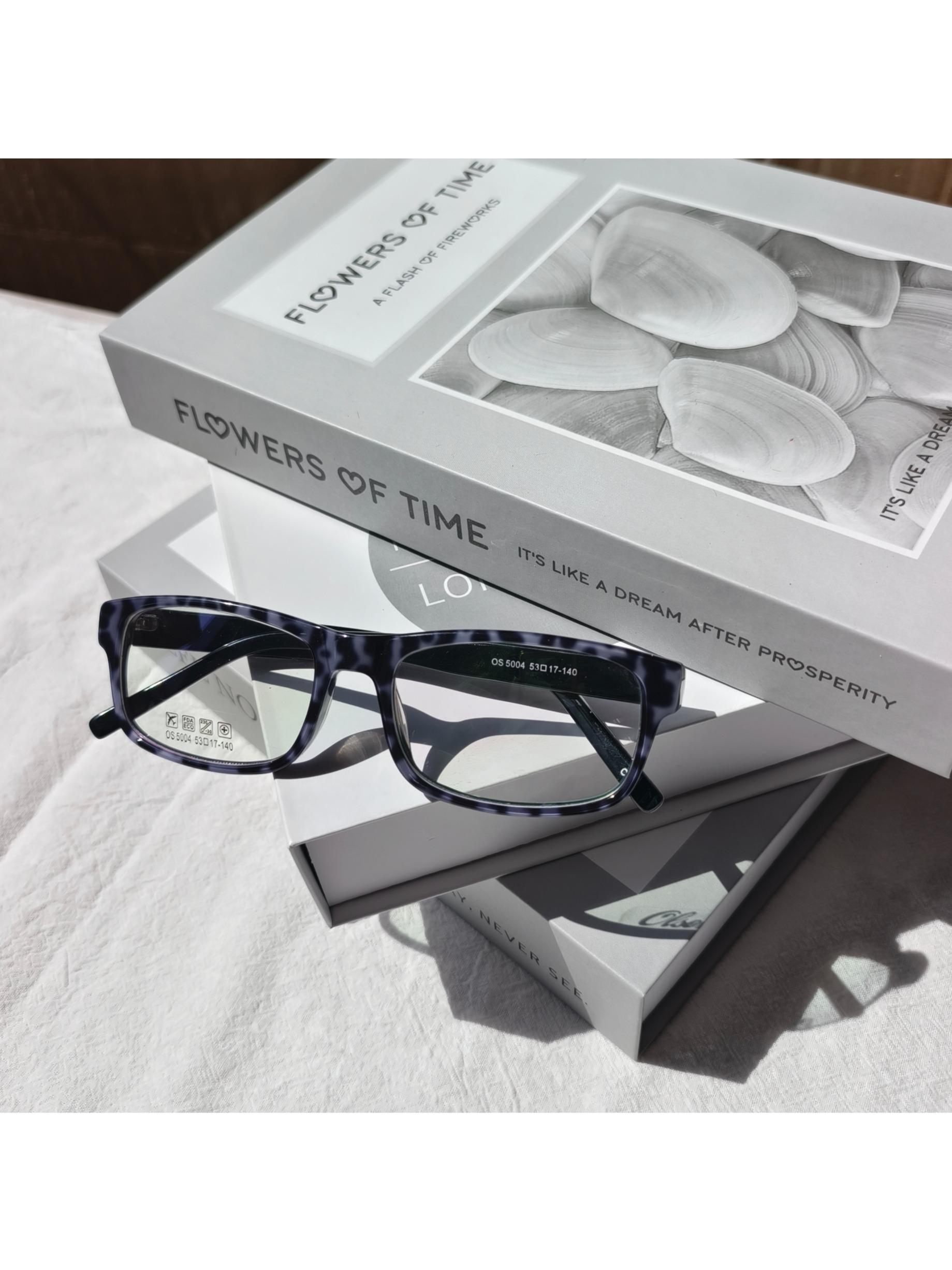 Single-Piece Cat Eye Glasses Frame, Retro Chic Design Enhances Face Shape, Multiple Colors Available, Essential Streetwear Accessory