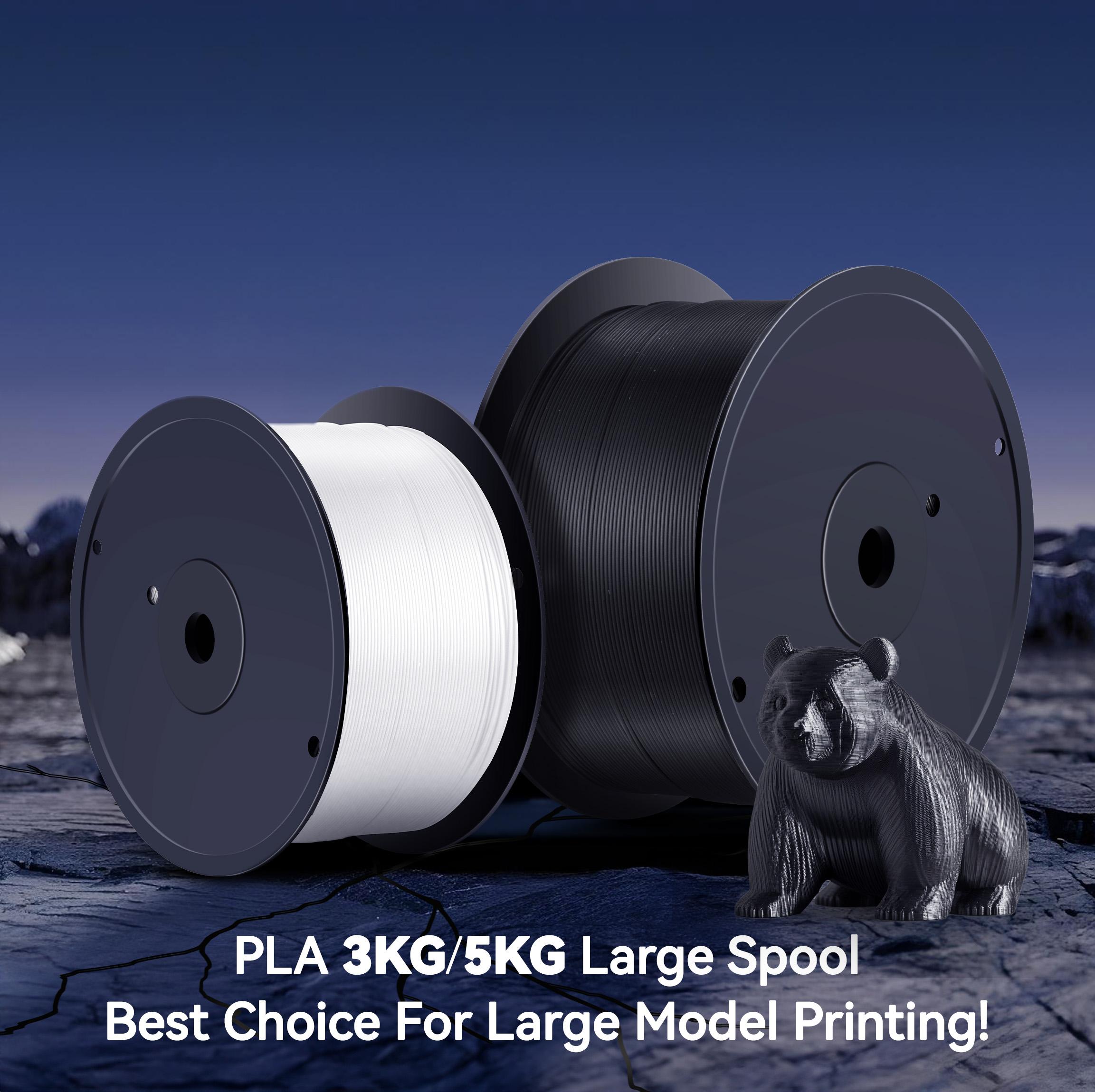 SUNLU PLA 3KG/5KG Large Spool 3D Printer Filament 3KG