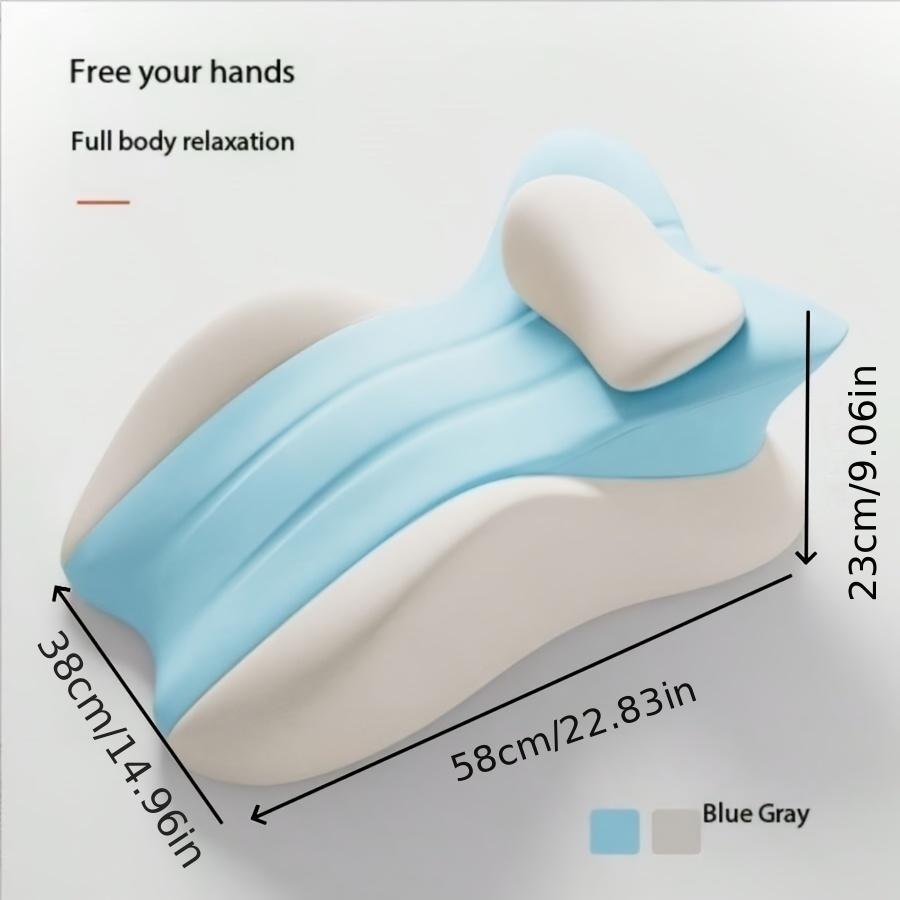 Portable Multi-Functional Comfort Pad, Couples Memory Foam Wedge Pillow, Cushion, Ergonomic Butt Support, Multiple Positions, Prone Position, Ideal for Home, Office, Yoga, Reading, Multiple Uses, Relieve