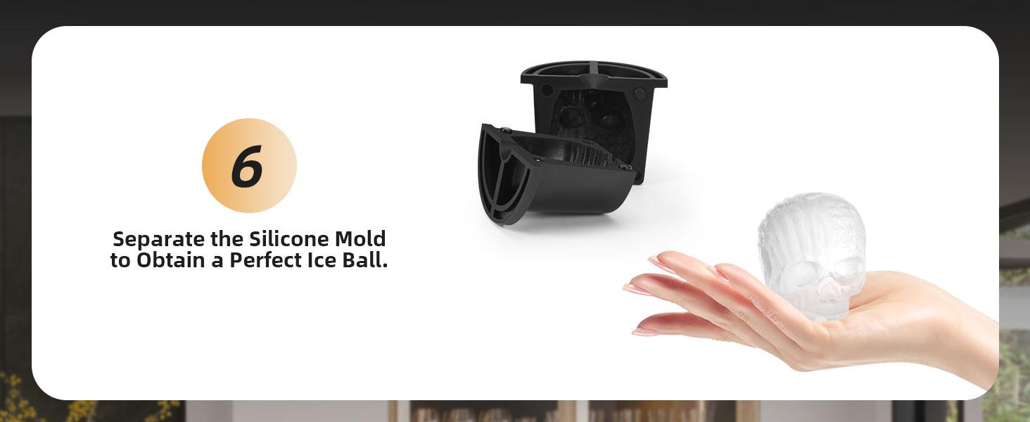 Drink Like a Rebel!  Crystal Skull Ice Balls for Whiskey & Cocktails  #SkullIce #DrinkUpgrade Silicone Utensils Stainless Steel Modern Home Bar Accessories Liquor Decanter Set