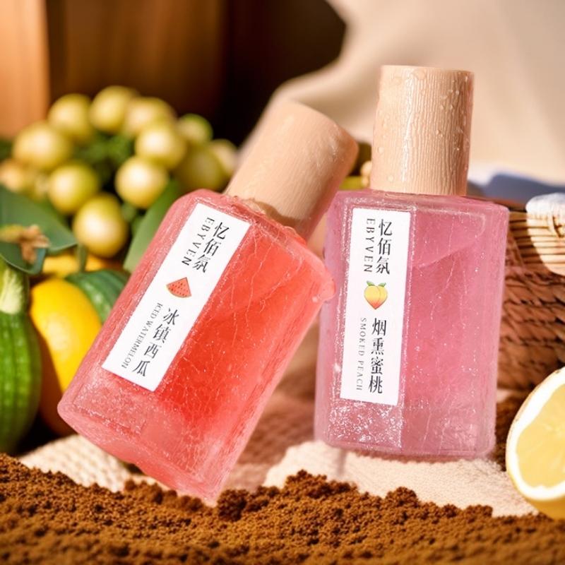 Ebyven Fruit Series Perfume for Women, Watermelon Scented Fragrance, Summery Scent, Peach & Lychee Notes, Long-Lasting Fresh Sweet Aroma