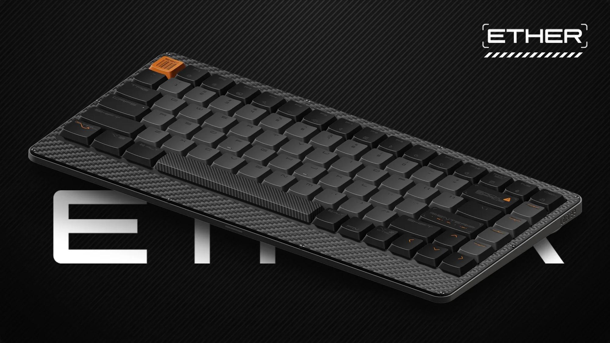 Lofree Edge Series Dye-sub PBT Keycaps (Ether-84 Keys)