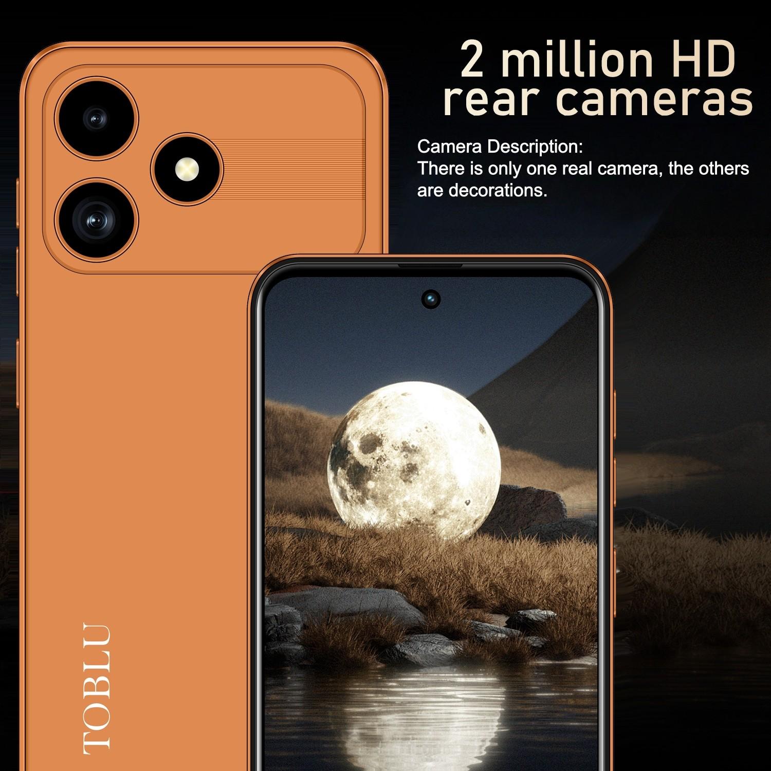 TOBLU-M17 Pro Smartphone, 6.56-Inch HD Screen, 3+32GB Storage, 3100mah Battery, Dual Sim, Expandable Memory, Android 12 System